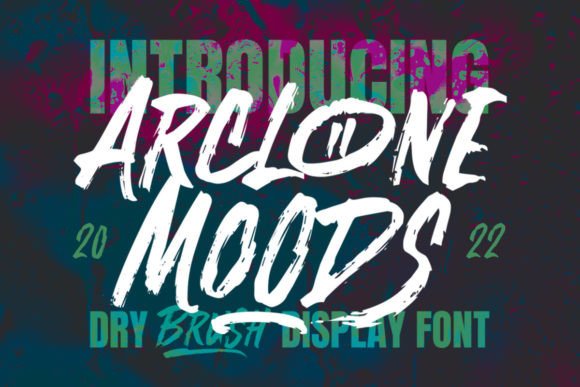 Arclone Moods: A Bold and Stylish Brush Font for Modern Design
