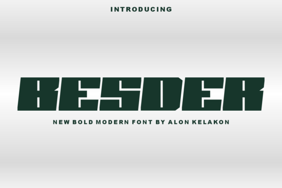 Besder: A Stylish Font for Creative Expression