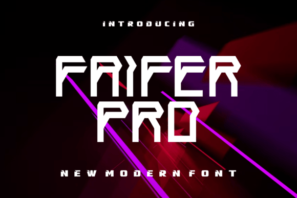 Faifer Pro: A Strategic Font for Modern Design and Communication