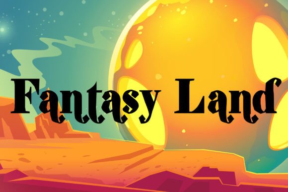 Fantasy Land: A Whimsical Font for Creative Expression