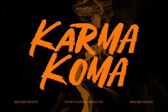 Karma Koma: A Bold Font for Strategic Typography