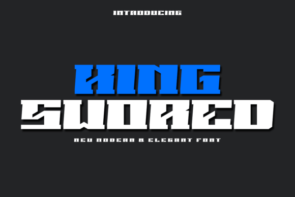 King Swored: A Bold Statement in Typography