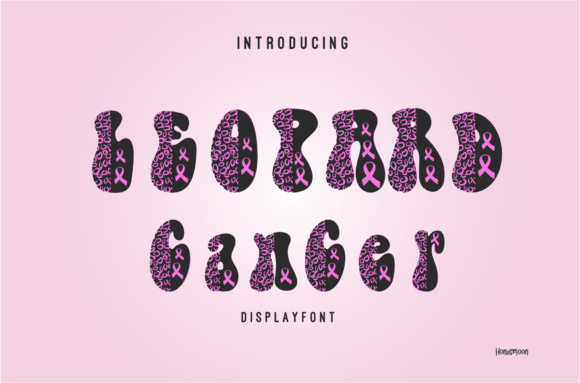 Leopard Cancer: A Bold and Strategic Display Font for Cancer Awareness