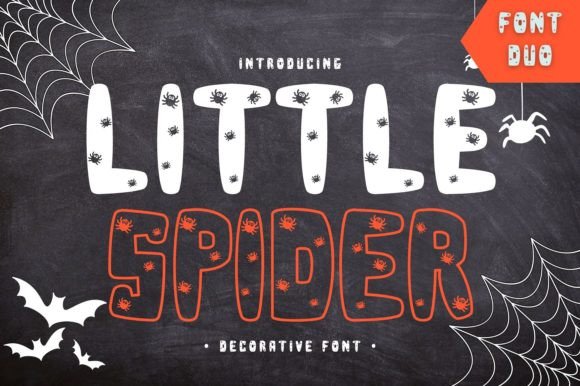 Little Spider: A Playful and Authentic Halloween Font