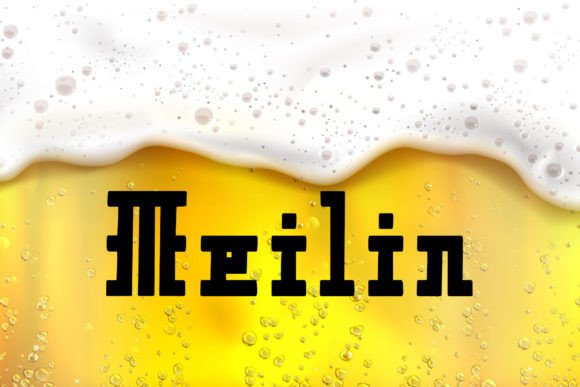 Meilin: A Stylish Display Font for Creative Minds