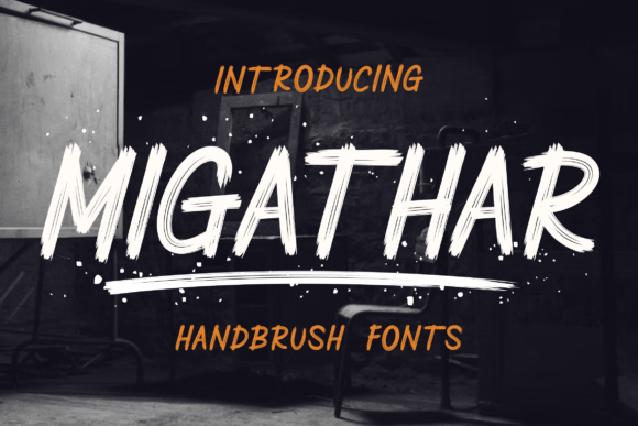 Migathar: A Bold and Authentic Display Font for Modern Branding