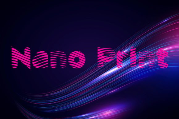 Nano Print: A Modern Display Font for Creative Projects