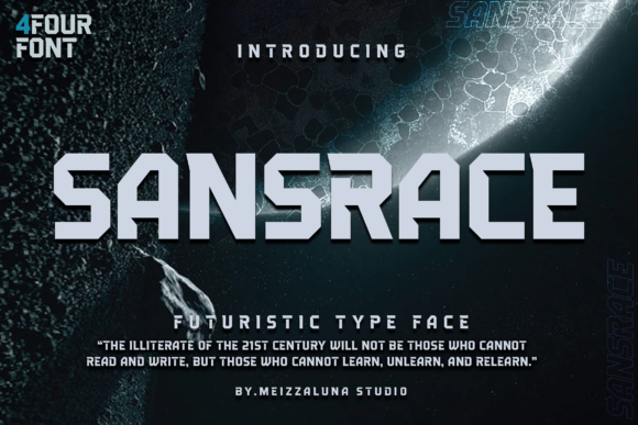 Sansrace: The Modern, Futuristic Font That Elevates Every Project