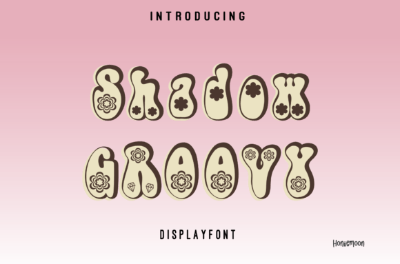 Shadow Groovy: A Bold and Colorful Display Font for Creative Expression