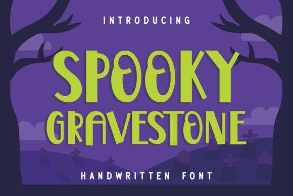 Spooky Gravestone: A Playful Typeface for Bold Creations