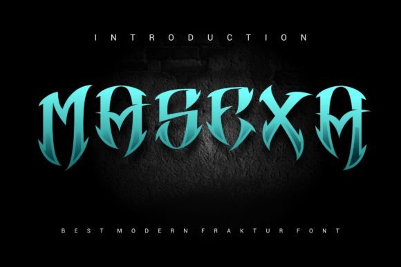 Why Masexa is the Ultimate Display Font for Modern Designers