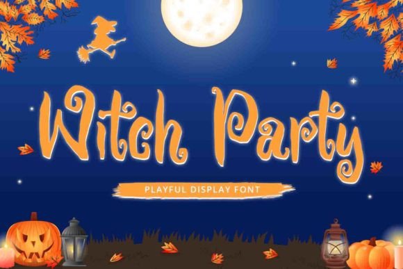 Witch Party: A Playful, Spooky Font for All Occasions